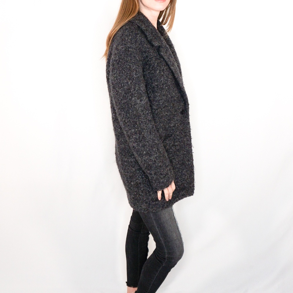 WILFRED Gondry Alpaca Grey Jacket Coat Button-Up - Picture 3 of 8